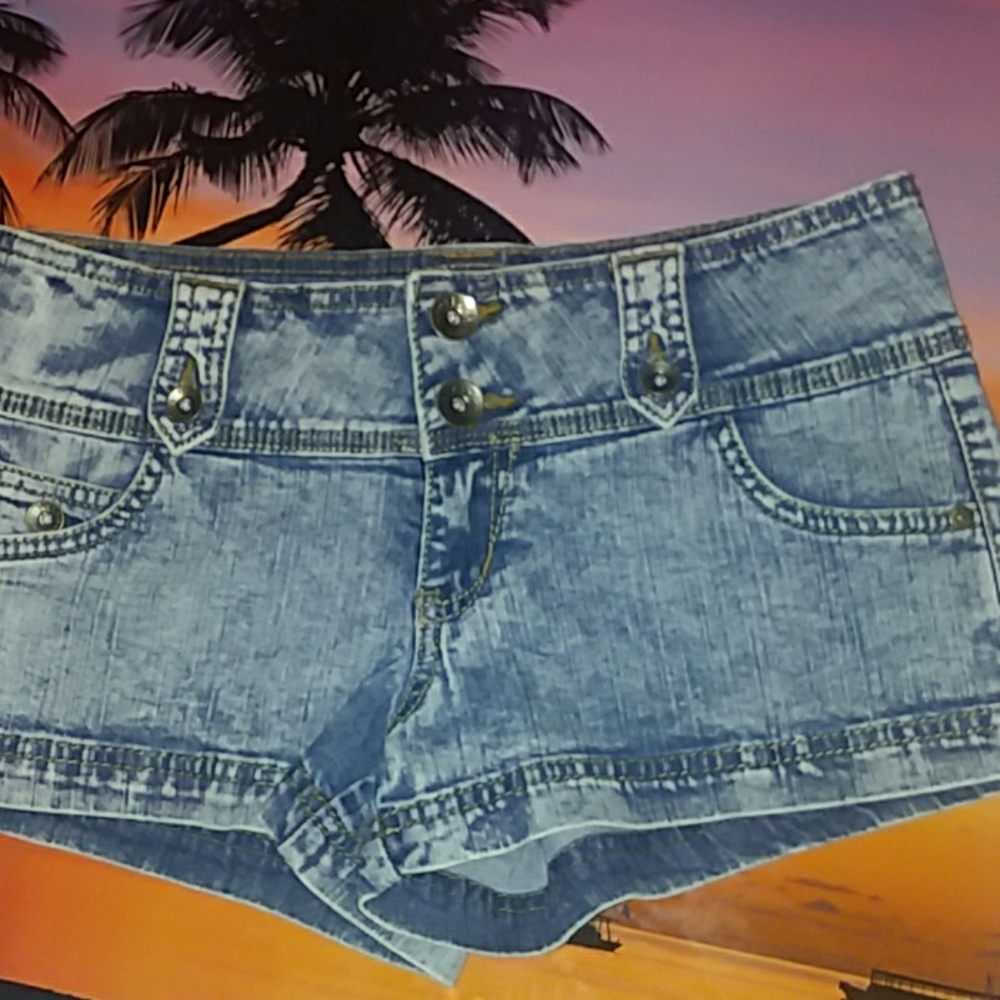 L.e.i Denim Shorts
